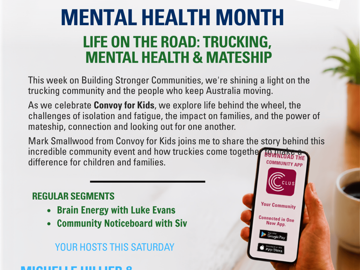 🚛 Behind the Wheel: Mental Health, Mateship and Convoy for Kids&nbsp;Sydney